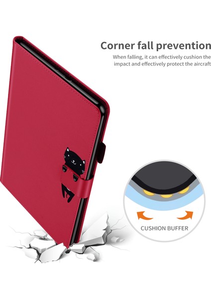 iPad Pro 11 (2020 2021 2022) Standlı Kart Tutucu Karikatür Hayvan Desenli Deri Tablet Kılıfı (Yurt Dışından) fırsatları