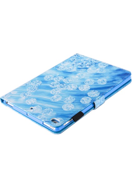 Desenli Kart Yuvası iPad Mini (2019) Deri 7 9 Inç mini 4 3 2 1 Tablet Kılıfı (Yurt Dışından)