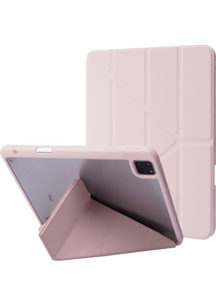 Otomatik Uyandırma uyku Pu Deri Akrilik Deforme Edilebilir Stand iPad Pro 11 (2022 2021 2020) Tablet Kılıfı (Yurt Dışından)