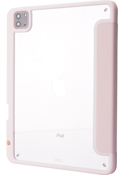 Otomatik Uyandırma uyku Pu Deri Akrilik Deforme Edilebilir Stand iPad Pro 11 (2022 2021 2020) Tablet Kılıfı (Yurt Dışından)