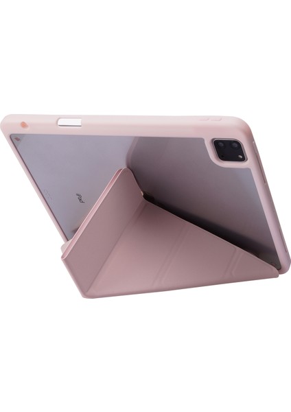 Otomatik Uyandırma uyku Pu Deri Akrilik Deforme Edilebilir Stand iPad Pro 11 (2022 2021 2020) Tablet Kılıfı (Yurt Dışından)