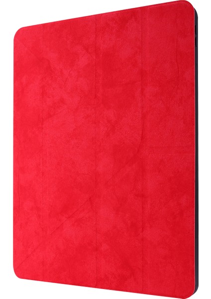 Retro Origami Akıllı Deri Standı iPad Pro 12.9 (2022 2021 2020) Tablet Kılıfı (Yurt Dışından) fiyatları