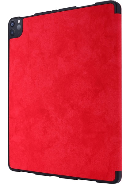 Retro Origami Akıllı Deri Standı iPad Pro 12.9 (2022 2021 2020) Tablet Kılıfı (Yurt Dışından) modelleri