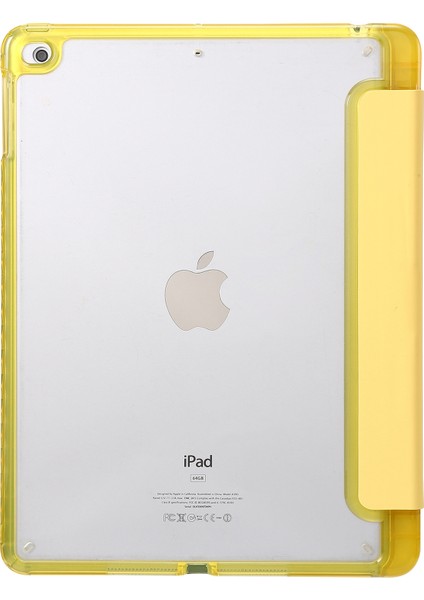iPad Air (2013) AIR 2 ipad 9.7 Inç (2017 2018) Üç Katlı Standlı Pu Deri Akrilik Tablet Kılıfı (Yurt Dışından) fırsatları