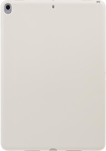 iPad Air 10.5 Inç (2019) Skin Touch Tpu Yumuşak Esnek Bej Tablet Kılıfı (Yurt Dışından)