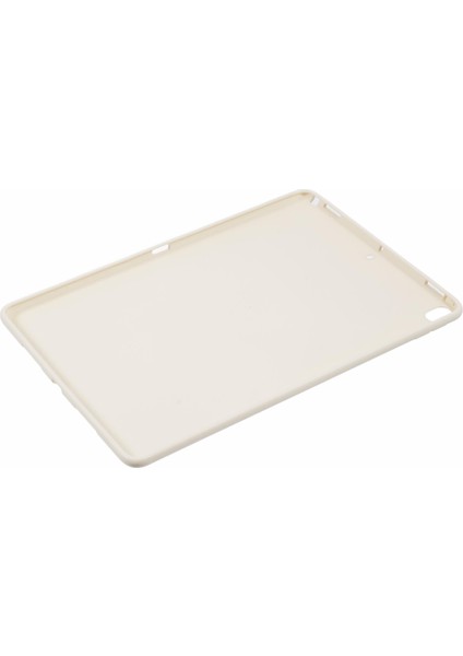 iPad Air 10.5 Inç (2019) Skin Touch Tpu Yumuşak Esnek Bej Tablet Kılıfı (Yurt Dışından)