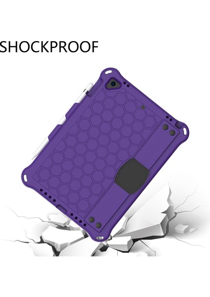 Apple iPad 9 7 Inç (2017 2018) Petek Dokulu Çizilmez Eva ve Omuz Askısı Tablet Kılıfı (Yurt Dışından) fırsatları