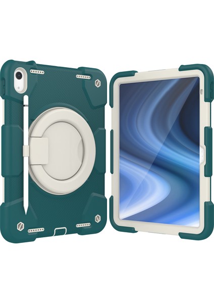iPad Air 11 (2024) Koruyucu Pc Omuz Askılı Silikon Tablet Kılıfı (Yurt Dışından) fırsatları