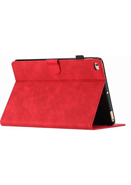 iPad Mini 1 2 3 4 mini (2019) 7.9 Inç Baskılı Desen Pu Deri Çevirin Kart Yuvası Tablet Kılıfı (Yurt Dışından)