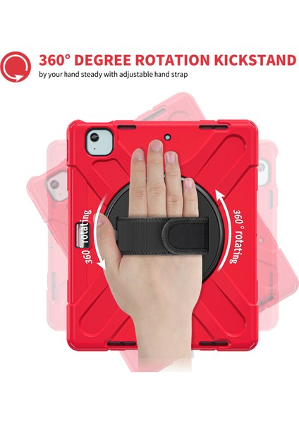 iPad Air 11 (2024) Omuz Askılı Tpu Pc Silikon Standı Tablet Kılıfı (Yurt Dışından) indirimleri