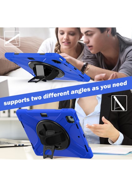 iPad Air 11 (2024) Omuz Askılı Tpu Pc Silikon Standı Tablet Kılıfı (Yurt Dışından) fırsatları