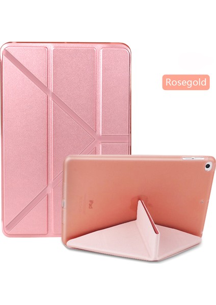 Çok Katlı Pu Deri iPad Mini (2019) Stand 7 9 Inç mini 4 Tablet Kılıfı (Yurt Dışından)
