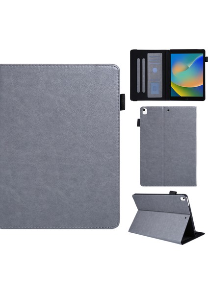 iPad Air (2013) AIR 2 ipad 9 7 Inç (2017 2018) Deri Kart Sahipleri Çevirmeli Stand Tablet Kılıfı (Yurt Dışından)