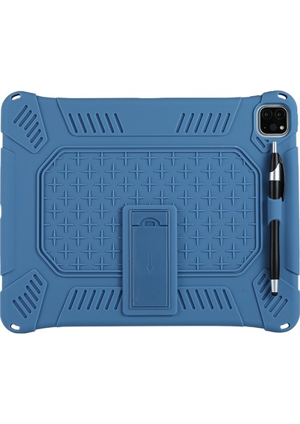 iPad Pro 12.9 (2022 2021 2020 2018) Asılı Halatlı Pc Yumuşak Silikon Tablet Kılıfı (Yurt Dışından)