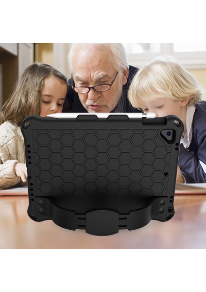 Petek Dokusu Çizilmez Eva Apple iPad 9 7 Inç (2017 2018) Omuz Askılı Tablet Kılıfı (Yurt Dışından) modelleri