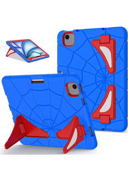 iPad Air 11 (2024) stand Silikon Pc Tablet Kılıfı (Yurt Dışından)