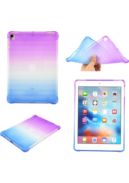 iPad 10.2 (2019 2020 2021) Degrade Tpu Tablet Kılıfı (Yurt Dışından)