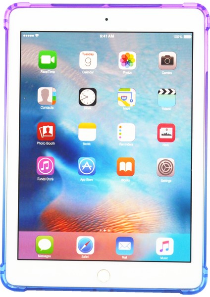 iPad 10.2 (2019 2020 2021) Degrade Tpu Tablet Kılıfı (Yurt Dışından)