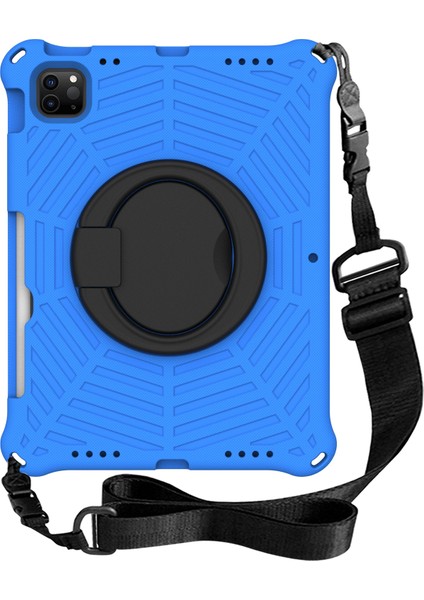 iPad Pro 11 Inç Örümcek Ağı Dokusu Tekme Standı Omuz Askılı El Kavrama Tablet Kılıfı (Yurt Dışından) fiyatları