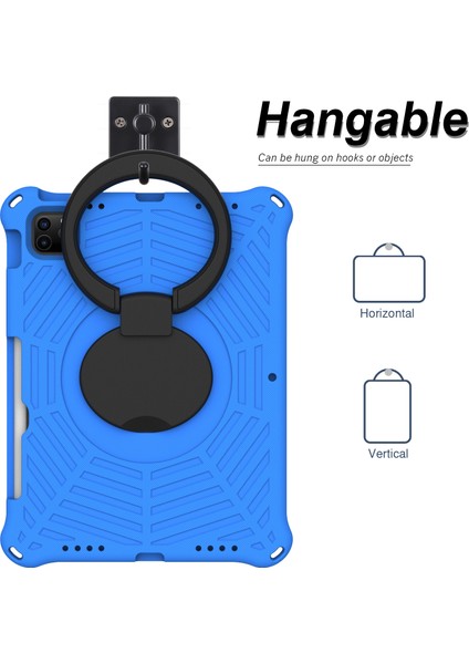 iPad Pro 11 Inç Örümcek Ağı Dokusu Tekme Standı Omuz Askılı El Kavrama Tablet Kılıfı (Yurt Dışından) indirimleri