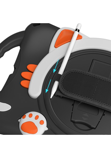 El Bandı Tamı iPad 9 7 Inç (2017 2018) 360° Döner Tekme Standına Sahip Hibrit turuncu Tablet Kılıfı (Yurt Dışından) indirimleri