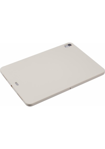iPad Air 11 (2024) IPAD Air (2022 2020) Yumuşak Tpu Arka Bej Tablet Kılıfı (Yurt Dışından)