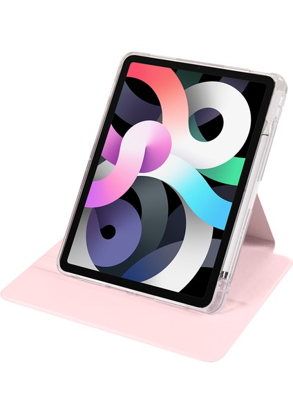 iPad Air 13 (2024) Döner Stand Pu Deri Çıkarılabilir Tpu Tablet Kılıfı (Yurt Dışından)