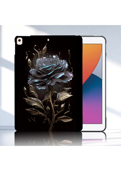 Forestl Digital iPad 10.2 (2019 2020 2021) Tpu Desen Baskı Ince Koruyucu Tablet Kılıfı (Yurt Dışından)