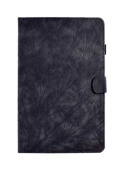 iPad 10.2 (2019 2020 2021) Standlı Kart Tutuculu Baskılı Deri Tablet Kılıfı (Yurt Dışından)