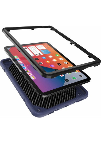 iPad 10.9 (2022) Standı Tpu Pc Kaymaz Koruyucu Lacivert Tablet Kılıfı (Yurt Dışından) indirimleri