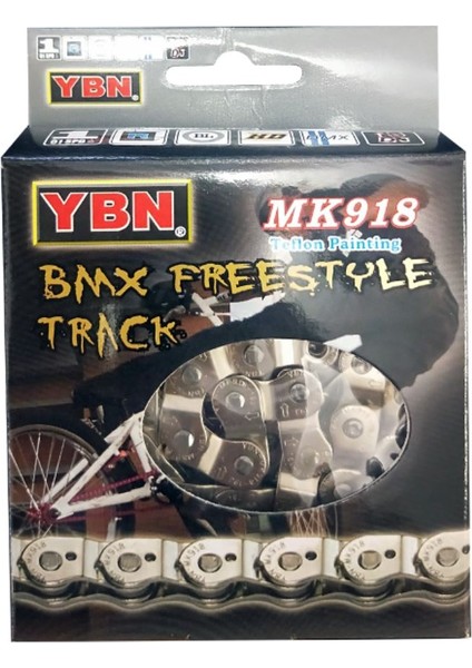 Ybn Zincir MK918 Bmx-Track-Fixed Half Link Zincir