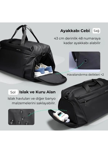 Stayfit MR3006 Spor Fitness ve Seyahat Çantası (Yurt Dışından) fiyatları