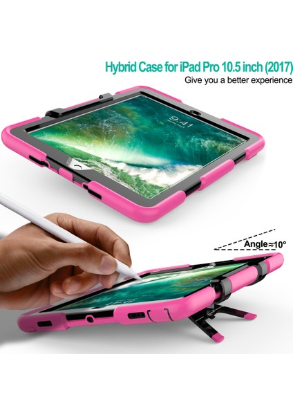 iPad Air 10.5 Inç (2019) Sağlam Koruyucu Pc Silikon Standı Tablet Kılıfı (Yurt Dışından) fırsatları