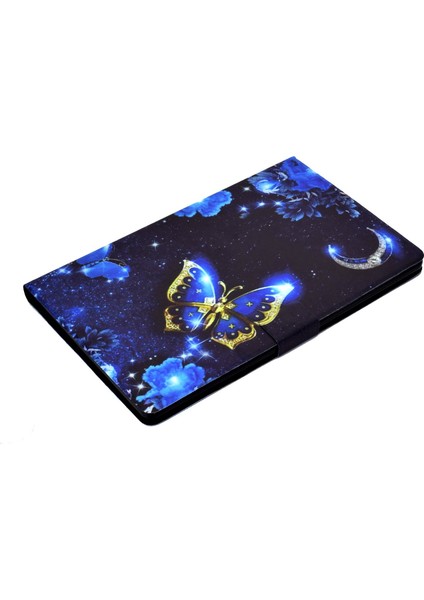 iPad Mini (2019) 7.9 Inç ipad Mini 4 3 2 1 Desen Baskı Pu Deri Ayarlanabilir Stand Tablet Kılıfı (Yurt Dışından)