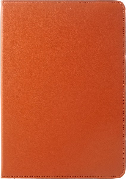 360 Derece Döner Stand Litchi Tahıl Deri iPad 9.7 Marka Içi Boş Elastik Tutturma Bandı (2018 2017) Turuncu Tablet Kılıfı (Yurt Dışından) fiyatları