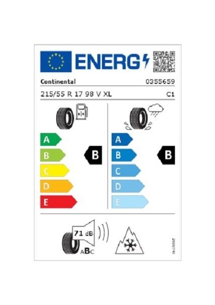 215/55 R17 98H Xl Wintercontact Ts 870 P Oto Kış Lastiği ( Üretim Yılı: 2024 ) fiyatları