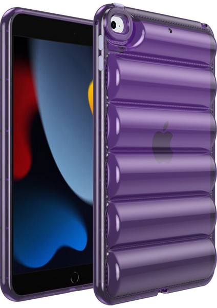 iPad Mini 4 mini (2019) 7.9 Inç Tpu Yumuşak Şişme Ceket Tamı Arka Tablet Kılıfı (Yurt Dışından)