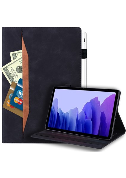Iş Cüzdan Standı iPad Pro 12.9 (2022 2021 2020) Ön Cepli Deri Tablet Kılıfı (Yurt Dışından)