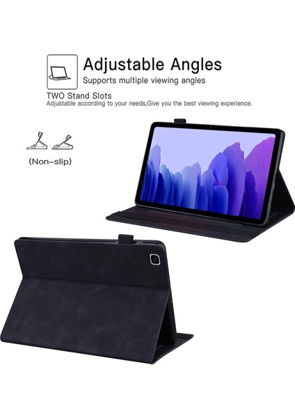 Iş Cüzdan Standı iPad Pro 12.9 (2022 2021 2020) Ön Cepli Deri Tablet Kılıfı (Yurt Dışından)