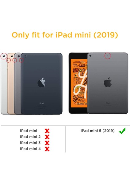Kristal Tpu Koruma iPad Mini (2019) 7 9 Inç Tablet Kılıfı (Yurt Dışından) fırsatları