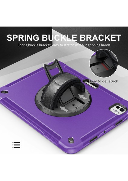 iPad Pro 13 (2024) Tekme Standı Pc Tpu Omuz Askılı Sağlam Tablet Kılıfı (Yurt Dışından) indirimleri