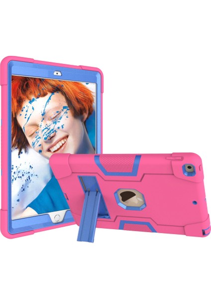 Parmak Izi Önleyici Toz Geçirmez Tpu Pc iPad 10.2 (2019 2020 2021) Standlı Combo (2019 2020 2021) Tablet Kılıfı (Yurt Dışından)