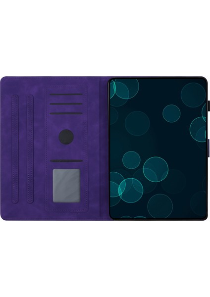 iPad Mini (2019) 7.9 Inç mini 4 mini 3 mini 2 mini Kart Yuvası ile Pu Deri Tablet Kılıfı (Yurt Dışından)