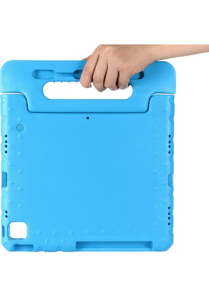 iPad Pro 12.9 (2022 2021 2020) Standlı Düşmeye Dayanıklı Çocuklar Güvenli Eva Köpük Tablet Kılıfı (Yurt Dışından)