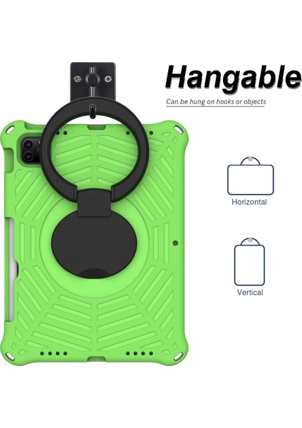 iPad Pro 11 Inç Örümcek Ağı Dokusu Tekme Standı Omuz Askılı El Kavrama Tablet Kılıfı (Yurt Dışından) indirimleri