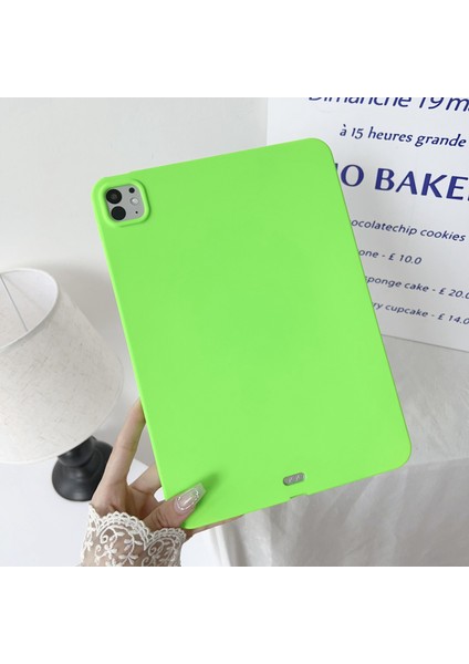 iPad Pro 13 (2024) Cilt Dokunmatik Tpu Çizilmez Floresan Tablet Kılıfı (Yurt Dışından)