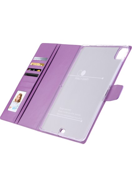 iPad Pro 11 Pu Deri Standlı Manyetik Toka Cüzdan Tablet Kılıfı (Yurt Dışından)