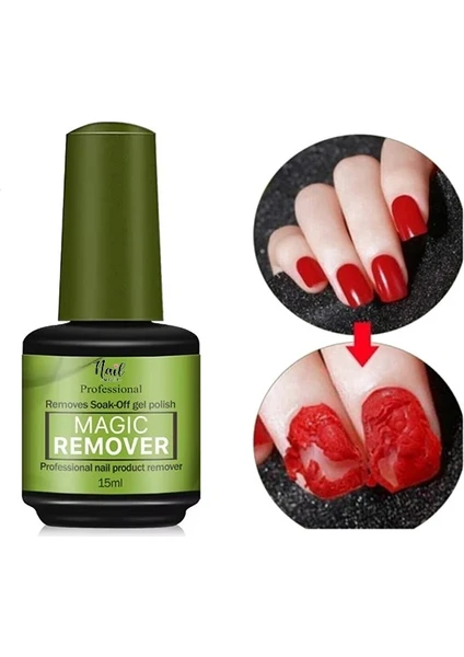 Nail Master Hızlı Kalıcı Oje Çıkarıcı (Sökücü) Magic Remover 15ML