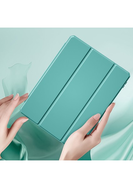 iPad Pro 12.9 Hibrit Standlı Koruyucu Kalem Yuvası Tablet Kılıfı (Yurt Dışından)