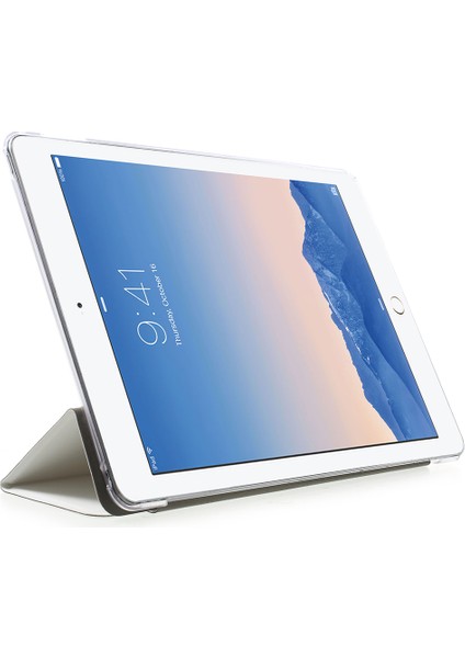 iPad Air 2 Üç Katlı Standlı Pu Deri Çift Açılı Stand Tamı Tablet Kılıfı (Yurt Dışından) fiyatları